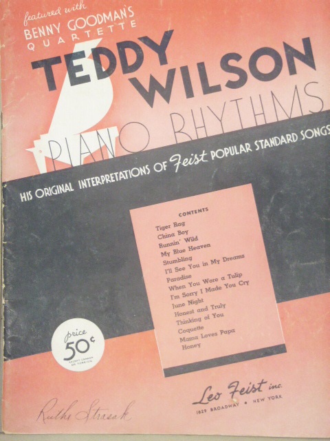ALBUM: Teddy Wilson Piano Rhythms