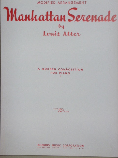 Manhattan Serenade (modified arrangement)