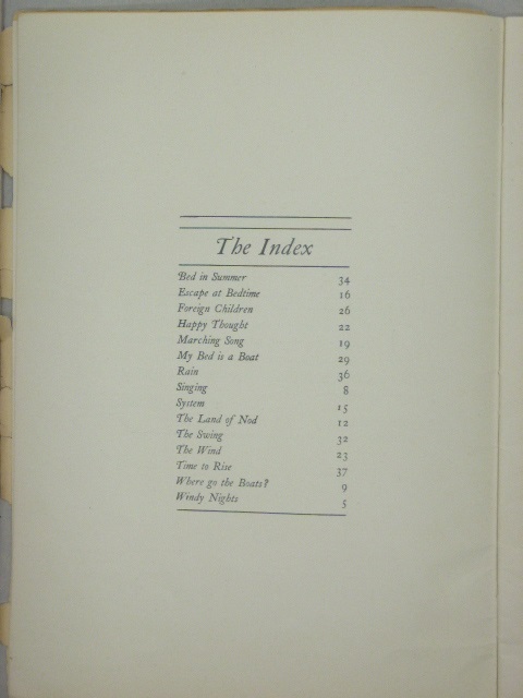 POSIES from A Child's Garden of Verses Op. 7
