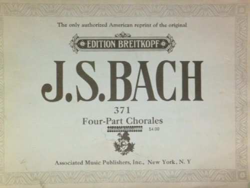 ALBUM: 371 Four-Part Chorales