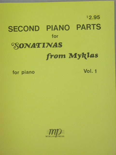 COLLECTION: Sonatinas From Myklas/Second Piano Parts