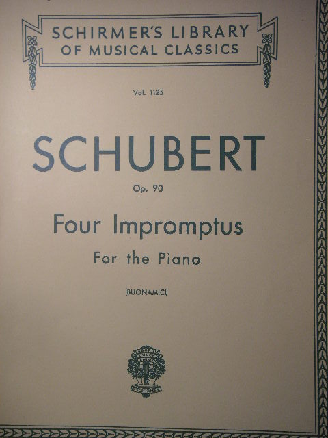 Four Impromptus Op. 90