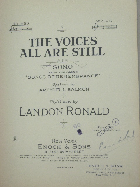 The Voice All Are Still
