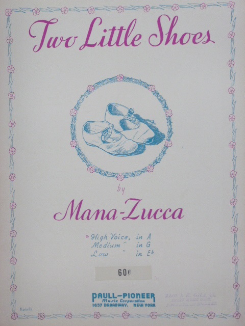 Two Little Shoes Op. 161