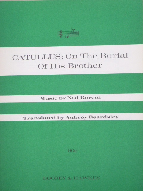 CATULLUS: On the Burial of His Brother