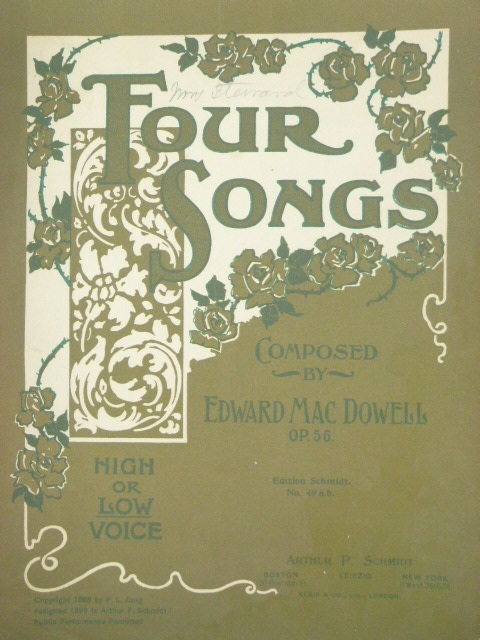Four Songs Op. 56