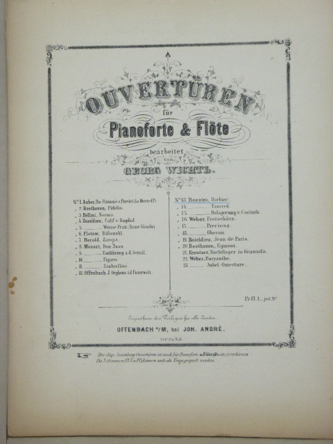 Overture to Barber of Seville