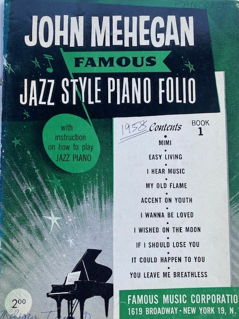 ALBUM: John Mehegan Jazz Style Piano Folio Book 1