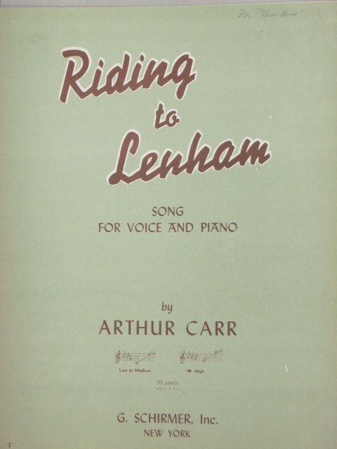 Riding to Lenham