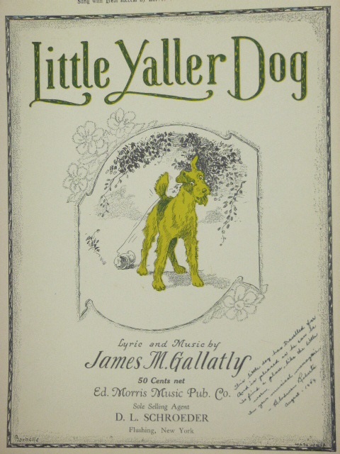 Little Yaller Dog