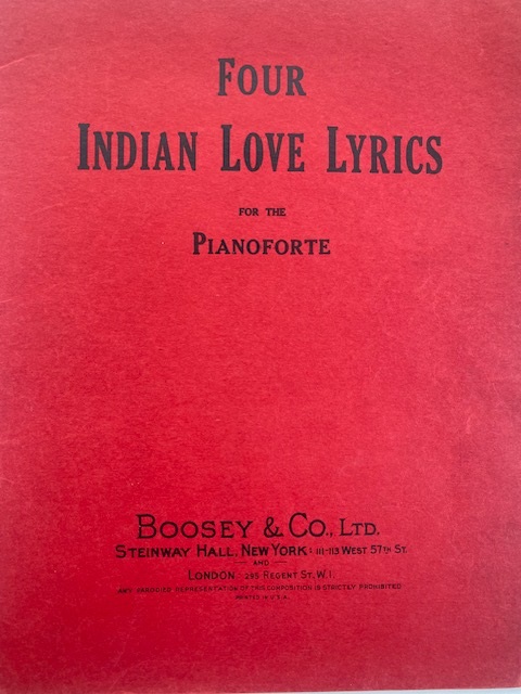 Four Indian Love Lyrics