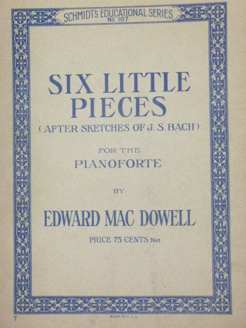 Six Little Pieces (after Bach)