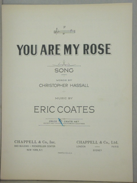 COLLECTION: Three Songs