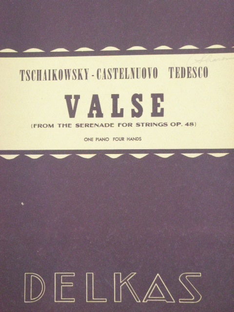 Valse (Serenade for Strings Op. 48)