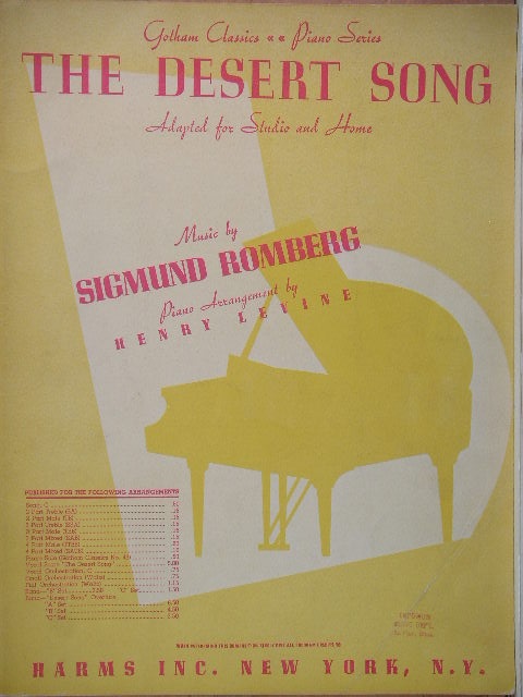 The Desert Song