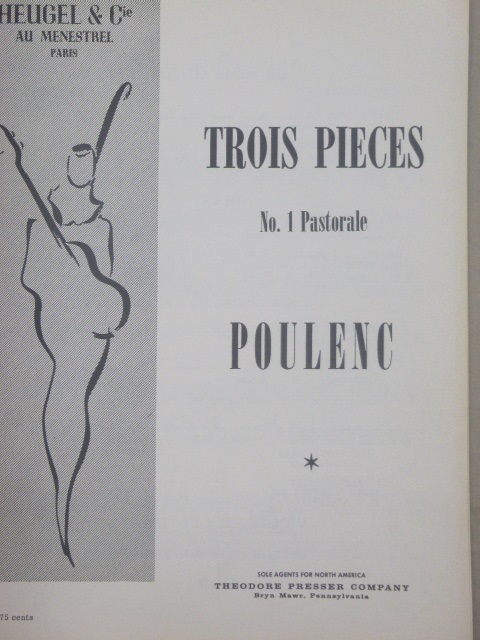 Three Pieces: Pastorale