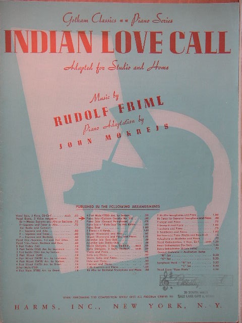 Indian Love Call