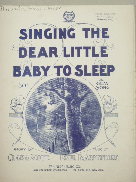 Singing the Dear Little Baby to Sleep