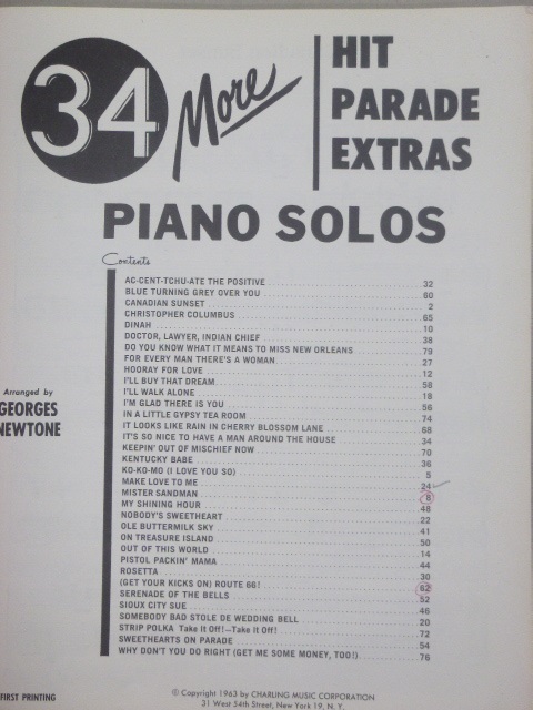 ALBUM: 34 More Hit Parade Extras