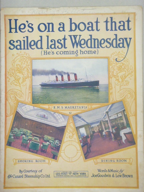 He's On a Boat That Sailed Last Wednesday