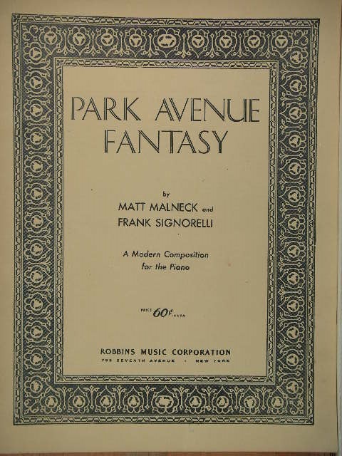 Park Avenue Fantasy
