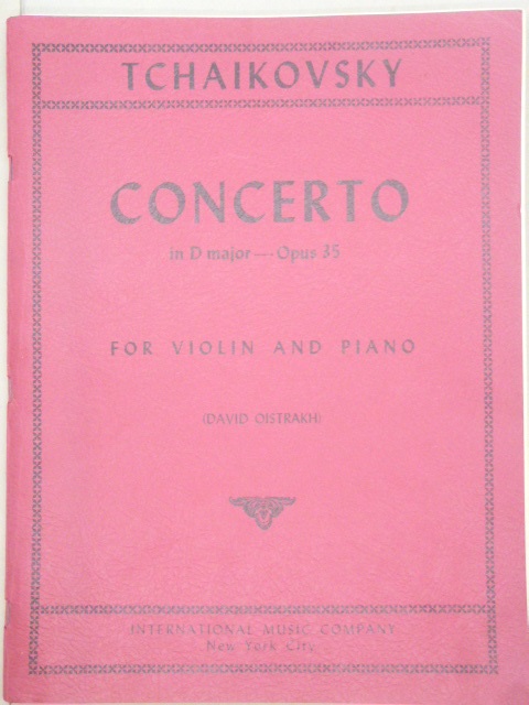 Violin Concerto in D major Op. 35