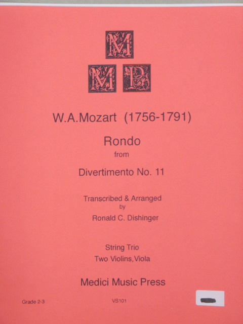 Rondo from Divertimento No. 11