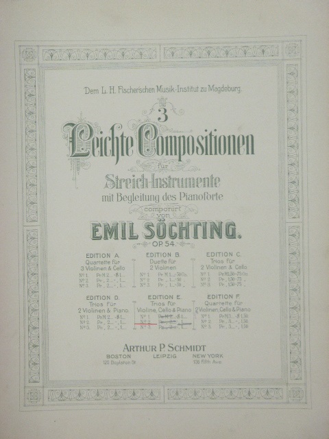 Trio Op. 54 No. 2