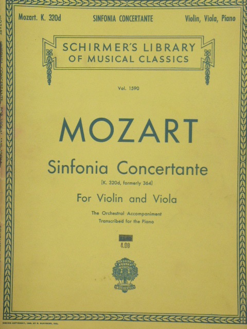 Sinfonia Concertante K320d
