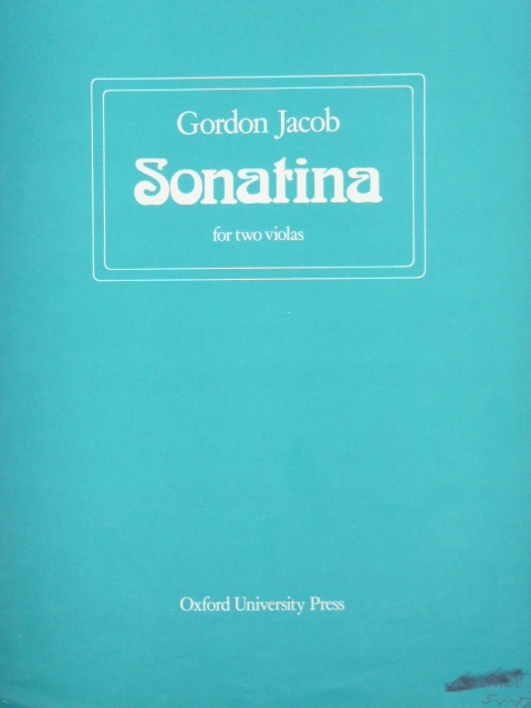Sonatina for Two Violas