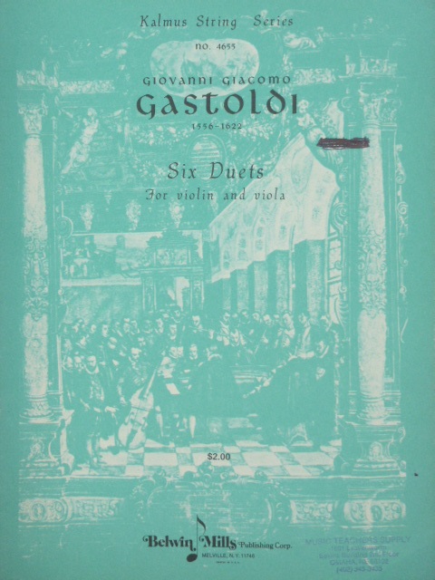 Six Duets for Violin and Viola