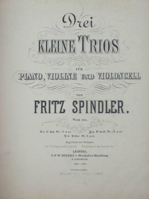 Drei Kleine Trios No. 2