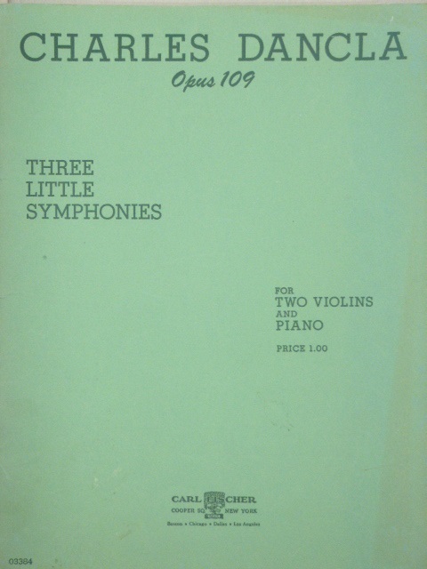 Three Little Symphonies Op. 109