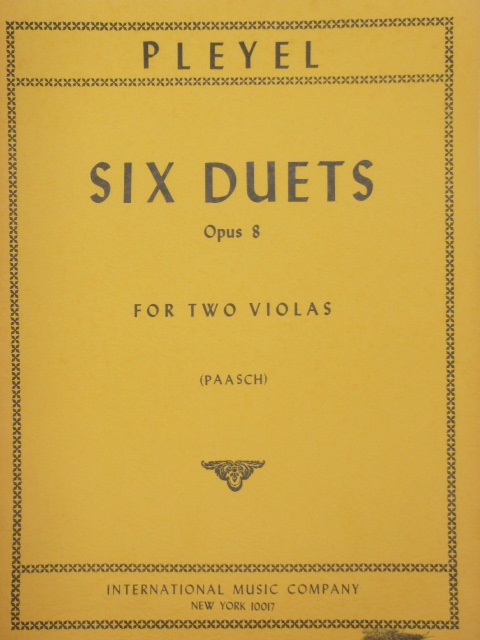 Six Duets Op. 8