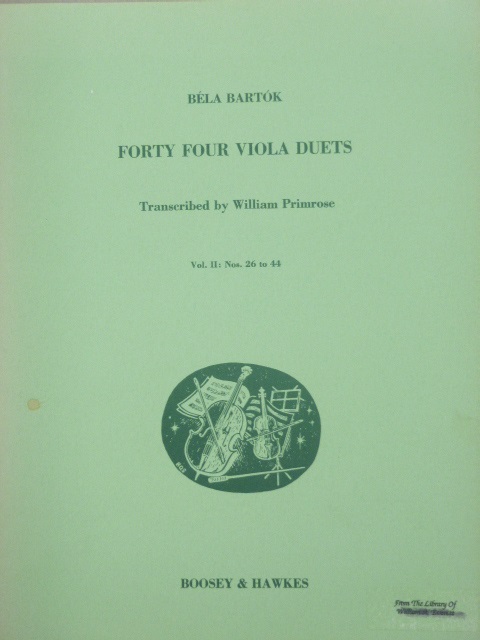44 Viola Duets Vol. 2