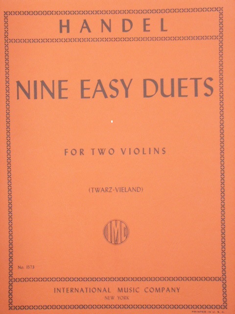 Nine Easy Duets for Two Violins