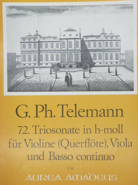 Triosonate in B Minor for Violin, Viola and Basso Continuo