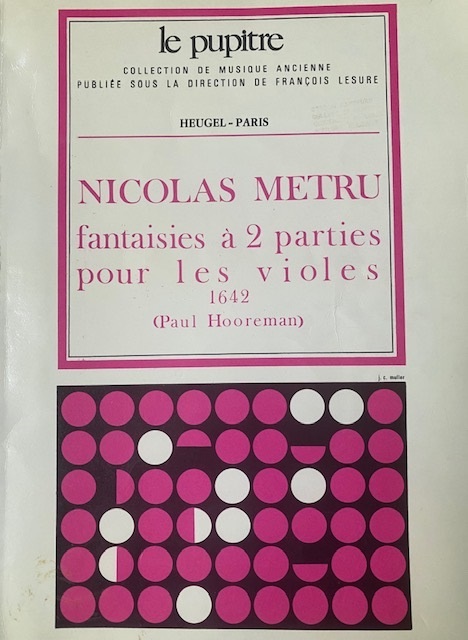 Fantaisies a Deux Parties (pour les Violes)
