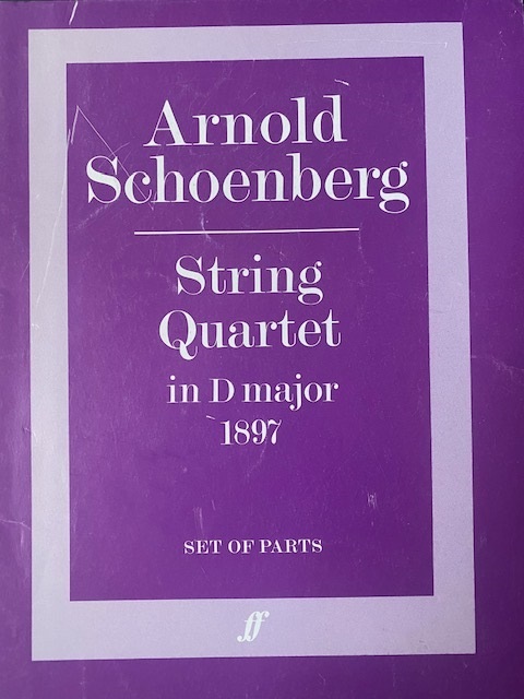 String Quartet in D Major (1897)