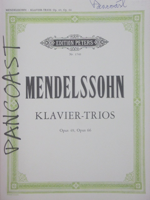 ALBUM: Piano Trios Op. 49 and 66