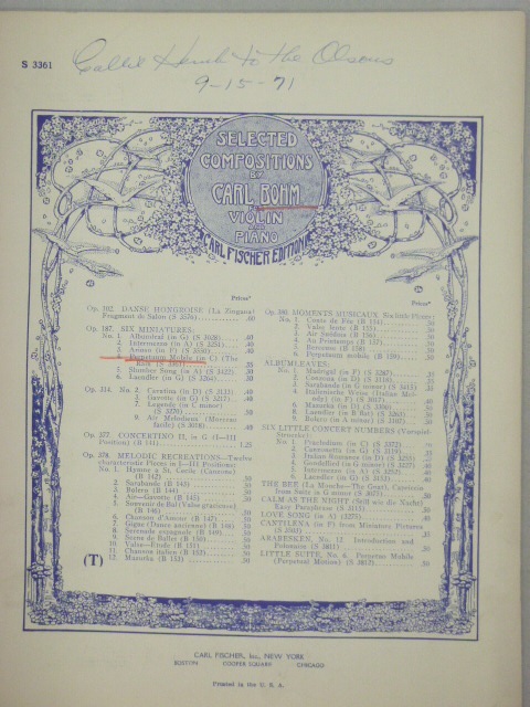 Perpetuum Mobile Op. 187 No. 4