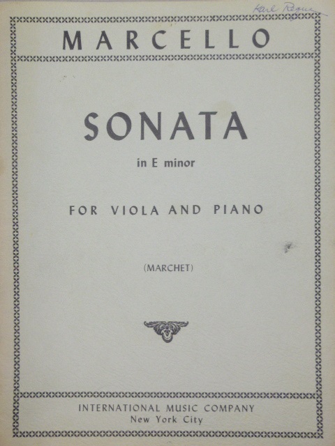 Sonata in E Minor