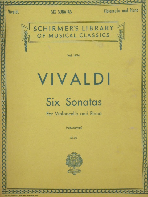Six Sonatas for Cello and Piano