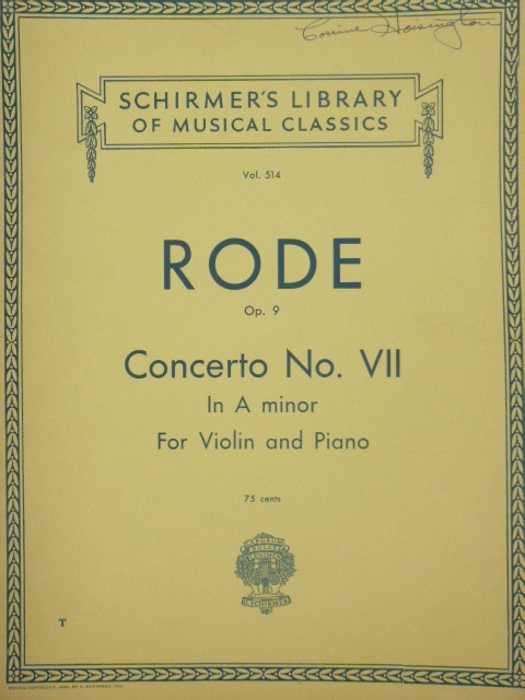 Violin Concerto No. 7