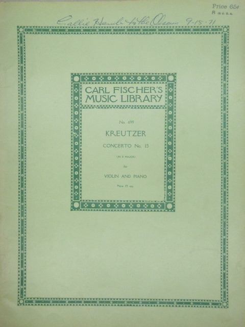 Violin Concerto No. 13