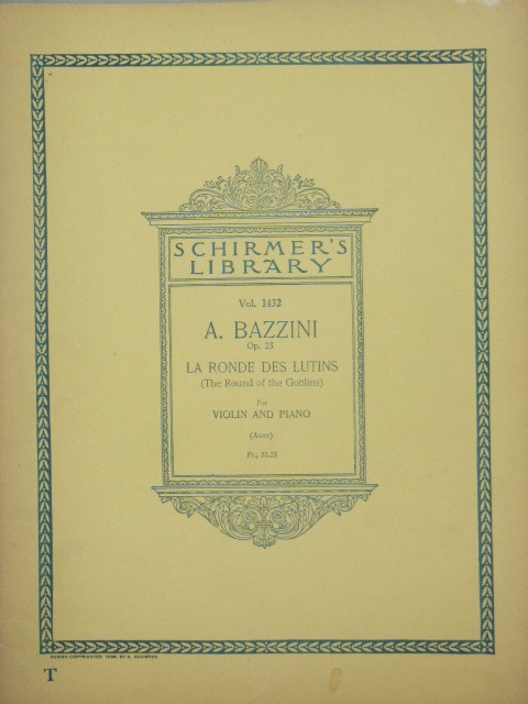 La Ronde Des Lutins Op. 25