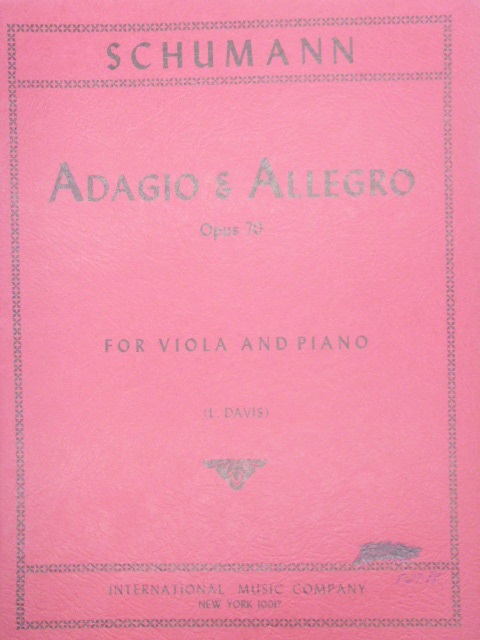 Adagio & Allegro Op. 70
