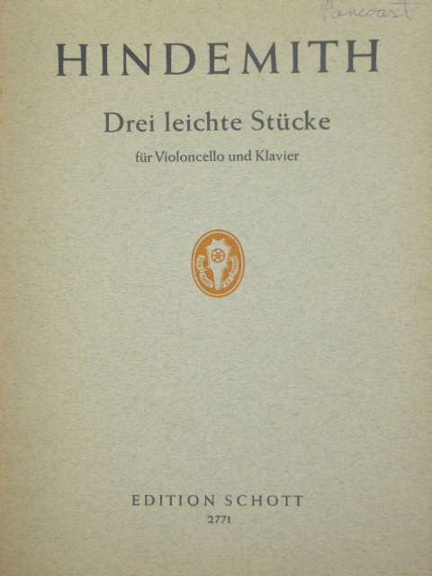 Drei Leichte Stucke