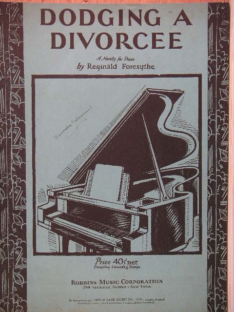 Dodging a Divorcee