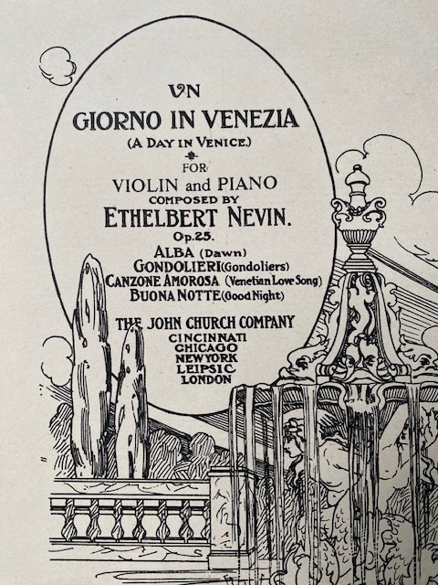 A Day in Venice (Suite) Op. 25